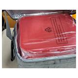 Lock n Lock® Insulated Food Carry Bag with (4) 11"x9"x2-1/2" Plastic Food Storage Containers with Lids