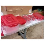 Lot of (10) Lock n Lock® Assorted Plastic Food Storage Containers (in original packaging)