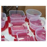 Lot of (16) Lock n Lock® Plastic Food Storage Container Set(4 styles) (in original packaging)