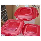Lot of (3) Lock n Lock® Assorted Plastic Food Storage Containers (in original packaging)