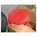 Lot of (6) Lock n Lock® Plastic Food Storage Container with Lid 3-1/2"x6" (in original packaging)