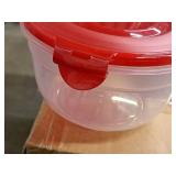 Lot of (6) Lock n Lock® Plastic Food Storage Container with Lid 3-1/2"x6" (in original packaging)