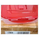 Lot of (2) Lock n Lock® Plastic Food Storage Container with Lid 9-1/2"x13-1/2"x2-1/2" (in original packaging)