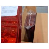 Lot of (2) Lock n Lock® Plastic Egg Storage Container with Slide-Out Drawer 12-count 5 1/2"x13 1/2"x3 1/2" (in original packaging)