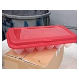 Lot of (2) Lock n Lock® Plastic Egg Storage Container 18-count 7"x13"x3" (in original packaging)