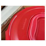 Lot of (2) Lock n Lock® Plastic Food Storage Containers with Lid and Handle 5-1/2"x11" (in original packaging)