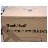Geek Heat Electric Stove Heater (in original packaging)