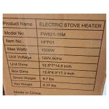 Geek Heat Electric Stove Heater (in original packaging)