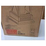 Duraflame® 28" Portable LED Electric Flameless Candle Lantern with Infrared Heater (in original packaging)