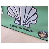 Life Is Good® 16 Can Zipperless Insulated Cooler Carry Bag (Green) (in original packaging)