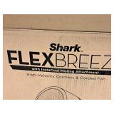 Shark Flex Breeze Cordless/Corded Portable Pedestal Fan with Insta Cool Misting Attachment (in original packaging)