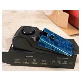 Lot of (2) Safety Vital Door Stopper Alarms (in original packaging)