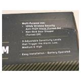 Lot of (2) Safety Vital Door Stopper Alarms (in original packaging)