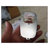 Lot of (2) Flipo® Pocket Zoom Rechargeable LED Mini Keychain Magnifier (in original packaging)