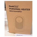 Geek Heat Personal Heater with Humidifier (in original packaging)