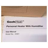 Geek Heat Personal Heater with Humidifier (in original packaging)