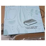 Sheet Pan with Wire Rack 9"x13" (in original packaging)