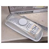 Lot of (2) Assorted Butter Dishes (in original packaging)