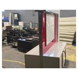 Display Cabinet | Rolling | Lighted | 2-Sided