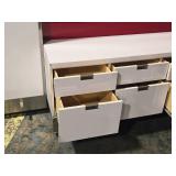 Display Cabinet | Rolling | Lighted | 2-Sided