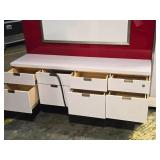 Display Cabinet | Rolling | Lighted | 2-Sided