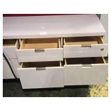 Display Cabinet | Rolling | Lighted | 2-Sided