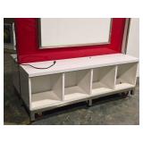 Display Cabinet | Rolling | Lighted | 2-Sided
