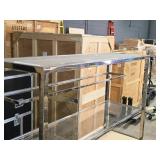 Display Case | Rolling 2-shelf