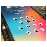 Lot of (3) Wood Punch-Out Event Display 4