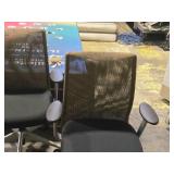 Lot of (2) Rolling Office Arm Chair