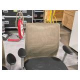 Lot of (2) Rolling Office Arm Chair