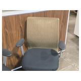 Lot of (2) Rolling Office Arm Chair