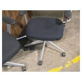 Lot of (2) Rolling Office Arm Chair