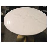 Granite Top Pedestal Table 30" x 35 1/2"