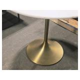 Granite Top Pedestal Table 30" x 35 1/2"