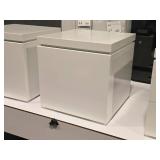 Metal Storage / Display Case 22" x 22" x 23"