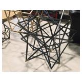 Lot of (3) Modern theme Metal Home Décor (assorted)