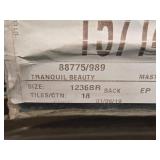 Lot of (8 Boxes) Tranquil Beauty Commercial Carpet