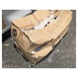 Lot of (7) Plaster Vase Décor / Centerpiece 4" x 11"