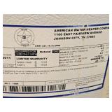 Natural Gas 50-Gallon Household Hot Water Heater - American Water Heater Company BFG6150S403NOV