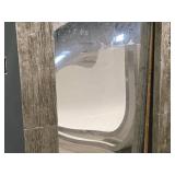 Poly/Plastic Frame Mirror 39" x 6-1/2