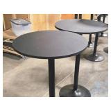 Lot of (2) High Top Table 40" x 24"
