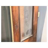 Lot of (2) Doors with Glass Inset 25-1/4" x 74-1/2"