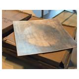 Lot of (24) 10 Strawberry Street 12" Plastic Charger Plates (Square)