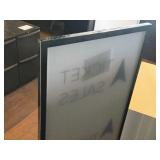 53" Rolling Display Sign