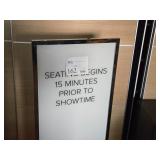 53" Rolling Display Sign