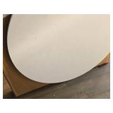 Lot of (2) 35 1/2" Laminate Table Top (Round)