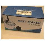 Lot of (4) Halloween Mist Maker Birdbath Décor