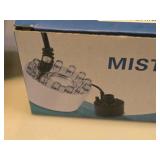 Lot of (4) Halloween Mist Maker Birdbath Décor