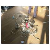 Lot of (2) LED Light Strands with Dimmer Switch | 6-lights / 3 per strand